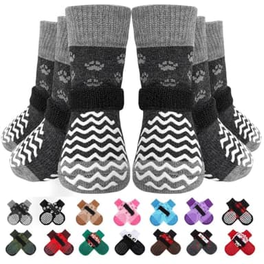 EXPAWLORER Anti Slip Dog Socks to Prevent Licking Paws for Hot Pavement