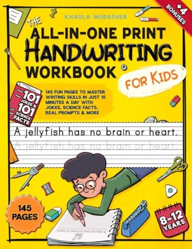 Our 10 Best Handwriting Books For Kids for 2026 [US] | OneClearWinner.com
