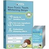Sierra Clean Teeth Whitening Strips 7 Treatments, Sensitivity Free Enamel Safe, Fast Teeth Whitening Kit, Dentist Recommended Remove Coffee Tea Smoking Stains