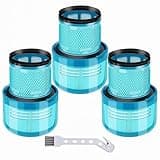 Replacement V15 Filters for Dyson V15 Detect,V15 Detect Absolute, V15 Submarine,V11 Torque Drive, V11 Animal, SV14 Cordless Stick Vacuum,Part 970013-02,3 Pack,Green