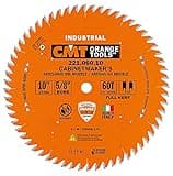 CMT 221.060.10 Industrial Cabinetshop Saw Blade, 10-Inch x 60 Teeth TCG Grind with 5/8-Inch Bore, PTFE Coating