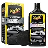 Meguiar's Ultimate Liquid Wax, Durable Protection that Shines, Towel and Pad Included - 16 Oz Bottle