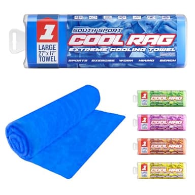 South Sport Cool Cool RAG Extreme Cooling Towel for Heat Relief - PVA Cooling Towel for Workout, Gym, Running and for Other Outdoor Sports - Cooling Rag for Neck - Cool Towel for Quick Cooling