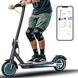 Electric Scooter for Adults, 18.7/12.5 Miles Long Range,Max 18.7 MPH Speed, 8.5in Honeycomb Tire, Folding E Scooter with Double Braking System