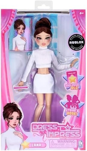 Dress to Impress Fashion Doll Lana Series 1 with DLC Token