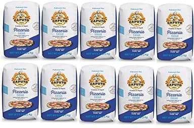 Antimo Caputo Pizzeria Blue 00 Italian Flour, Original, 2.2 Pound (Pack of 10)