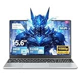 Gaming Laptop N5095, 15.6 Inch Laptop Computer, Laptops 16GB RAM 512GB SSD Laptop Gamer 180 Angle Opening Fingerprint Unlock Backlit Keyboard 1920X1080 IPS Mini-HDMI WiFi5 for Student Business Work