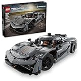 LEGO Technic Koenigsegg Jesko Absolut Grey Hypercar, Sports Car Building Toy Set for Boys and Girls, Vehicle Racing Car for Kids, Buildable Model Kit, Sports Car Toy, Motor Enthusiasts’ Gift, 42173
