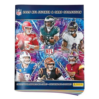 NFL Sticker and Trading Card Collection 2025 - Starter Pack