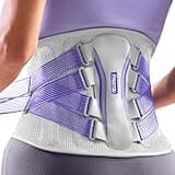 FREETOO Back Brace for Lower Back Pain Women with Bionic Support System, Adjustable Knitted Lumbar Support Belt, Breathable Mesh Design with Lumbar Pad,for Herniated Disc,Sciatica,Scoliosis