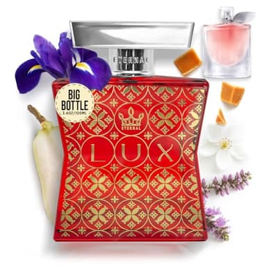 Eternal Fragrance - Eternal Lux - Inspired by Designer Iris Caramel Pear Perfume - 3.4 oz (100ml) - EDP- Long-lasting - Vegan - Clean Ingredients - Perfume Spray for Women - 2000 sprays per bottle