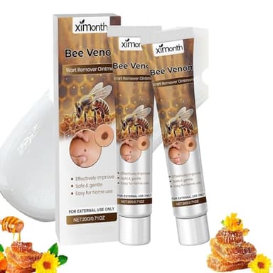 MORKORIA Fast-Acting Bee Venom Wart Cream,Salicylic Acid Wart Remover,Painless and Non-Irritating,Bee Venom Wart Treatment Spray,for All Body Removing and Repair(2pcs)