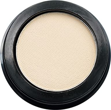 Pure Ziva Naked French Vanilla Off White Nude Neutral Matte Pressed Powder Single Vegan Eyeshadow; Talc, Paraben & Cruelty Free