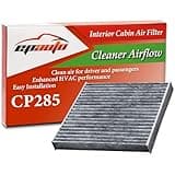 EPAuto CP285 (CF10285) Premium Cabin Air Filter includes Activated Carbon