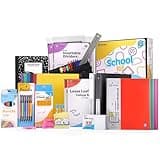 Back to School Supplies High School and College, Premium Quality School Supply Box, High School Supplies for Girls and Boys, 105 Pieces - by Enday