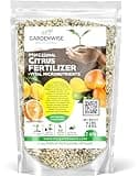 GARDENWISE Professional Citrus Fertilizer + Vital Micronutrients; Perfect Balanced NPK for All Citrus; for Indoor and Outdoor Plants; Orange, Lime, Avocado and Lemon Tree Fertilizer (2 QUARTS)