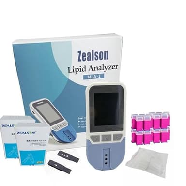 Total Cholesterol Meter Cholesterol Test Meter Lipid Test Meter Kit Cholesterol Test Kit TC TG HDL LDL + 20Strips