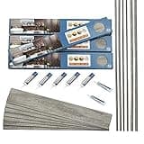 Palisade 46.7 in. x 7.2 in. Interlocking Vinyl Plank Shower and Tub Surround Kit in Gray Oak