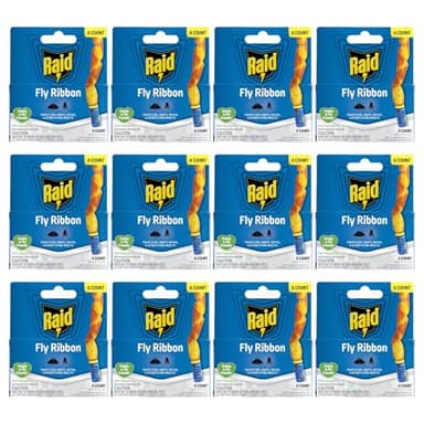 Raid FR3-RAID 4 Count Fly Catcher Ribbon (12-Pack)