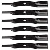 Oregon 6 Pack 92-124 Mower Blade for Kubota K5576-34350 48"