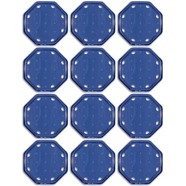 GoFloats V2 Inflatable Solar Pool Heaters for Affordable Pool Heating and Insulation - 12 Pack