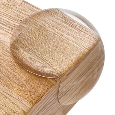 Baby Proofing Corner Protectors Guards - Furniture Edge Protector for Babies & Kids - Safety Guards & Cushions for Table, Desk, Crib, Fireplace, Corners & Edges | Clear, Safe | 12 Bumpers Pack