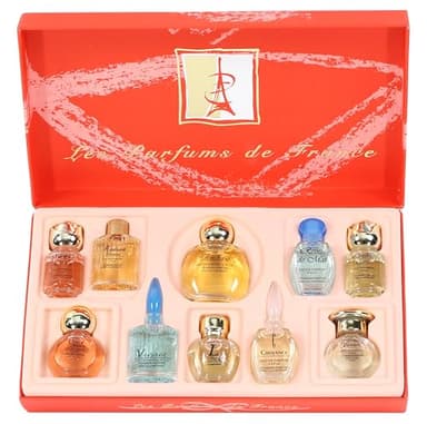 Charrier Parfums 10 Eaux de Parfum Luxurious Gift Box - 57.8 ml - Made in Provence, France