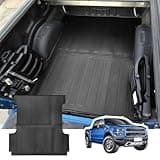 TAGMORE Truck Bed Mats - Compatible with 2015-2024 Ford F-150 5.5Ft Cargo Bed Liners, All Weather TPE 3D Rear Storage Cargo Trunk Tray Protector Liner, Pickup Car Bed Cargo Mat