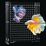 SIKGFPN Acrylic Fish Tank Divider,10 Gallon Tank Divider,Adjustment Clear Fish Tank Separator Set with Suction Cups (10gal)