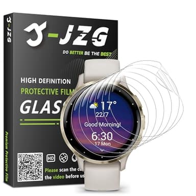 6 Pack Screen Protector for Garmin Venu 3S 41mm, High Clarity Soft Film, Touch Sensitive, Anti Scratch, Bubble Free, Flexible Screen Protector