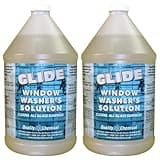 Quality Chemical Glide Window Washer's Solution Commercial Window Cleaning Soap - Outdoor Glass Cleaner for Window Washing Solution, Window Cleaning Solution - 128 oz (Pack of 2)