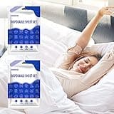 INNOVIO 2 Pack Disposable Bed Sheets, Disposable Sheets for Travel, Quilt Cover and Pillowcase Set for Hotel, SMMSS Non-Woven Fabric, Universal Size (fits King, Queen, Full & Twin Size)