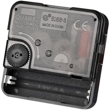 SUPVOX Quartz Clock Movement Replacement DIY Clock Mechanism Repair Part Accessory Silent Battery Operated Motor
