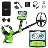 Flysocks Metal Detector for Adult - Professional Higher Precision, 5 Mode for Metal Detecting, Advanced 11” Coil Multifunctional Metal Discovery Tools, Waterproof and Portable Outdoor Treasure Finder