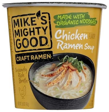 Mike's Mighty Good Ramen Soup, Chicken, 1.6 Oz