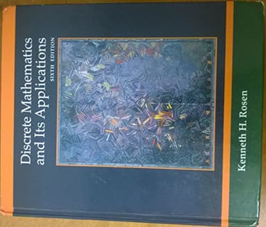 Discrete Mathematics and Its Applications