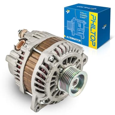 PHILTOP Alternator Compatible with INFINITI and Nissan 2007-2008 G35, for 2008-2010 G37, for 2009-2010 M35, for 2011 M37, for 2014-2015 Q50, for 2014-2016 Q70,11340N,150Amp,CW,S7