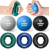 FitBeast Grip Strength Trainer, Finger Exerciser, Stress Balls for Adults, Hand Therapy for Strength, Recovery & Stress Relief, Forearm Strengthener for Men, Women & Seniors