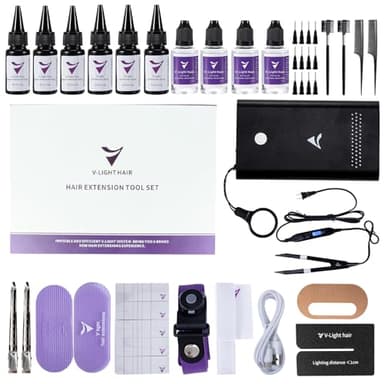 V Light Hair Extension Machine Kit
