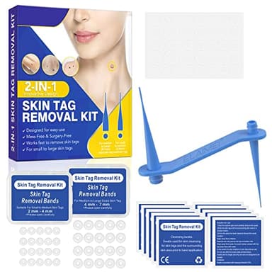 KBXTXM Skin Tag Remover, FDA-Cleared Skin Tag Removal Kit Device, Safe and Effective Home Use
