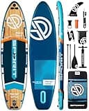 SPORIT 11'6×35" Super Wide Inflatable Stand Up Paddle Board, Ultra Stable SUP Board for Adults, 450lb Capacity with Shoulder Strap, 100L Backpack, Removable US Fin, Floating Paddle, Safety Leash
