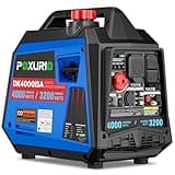 POXURIO 4000 Watt Inverter Generator, 120V Gas Powered Generator Super Quiet, RV Ready/EPA for RV, Camping and Home