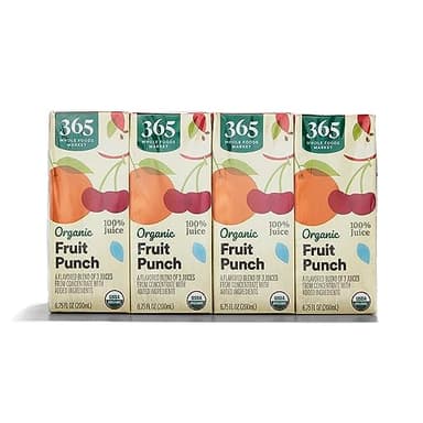 365 by Whole Foods Market, Organic Fin-Tastic Fruit Punch, 8 Pack