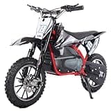 X-PRO XP500E 500W 36V Electric Dirt Bike with Chain Drive! 10" Wheels! Disc Brakes! (Black)