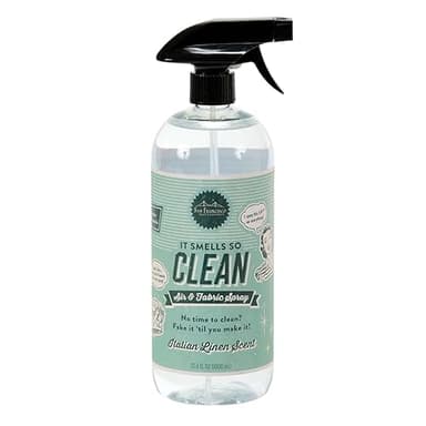 San Francisco Soap Company Smells So Clean Linen Spray | Italian Linen | 33.8 fl oz | Fresh Spray | Multi-Purpose and Dye Free