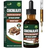 Verdeherb Cuachalalate Drops Support Digestive Health, Stomach Ulcer, Gut Health & Immunity Boost, Herbal Extract from Cuachalalate Bark (Cuachalalate Corteza). 2oz