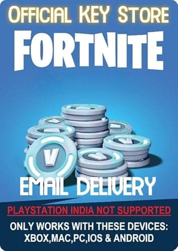 Fortnite 2800 V-Bucks Gift Card Code Only (NO CD/DVD)