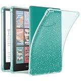 iDLEHANDS Clear Case for 7" All-New Kindle Paperwhite 12th Gen 2024 & Kindle Colorsoft Signature Edition (2024 Release) - Ultra Slim Soft TPU Transparent Cover & Lightweight, Clear Glitter