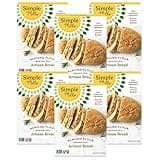 Simple Mills Almond Flour Baking Mix, Artisan Bread Mix - Gluten Free, Plant Based, Paleo Friendly, 10.4 Ounce (Pack of 6)