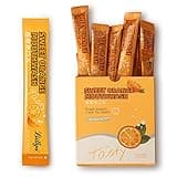 Liillya 20 Single Packs Citrus Mouthwash Alcohol Free Mouthwash Travel Size Single Use Mouth Wash for Travel for Adults Great for Work, Smokers, Hotels Boxed for Birthday Christmas